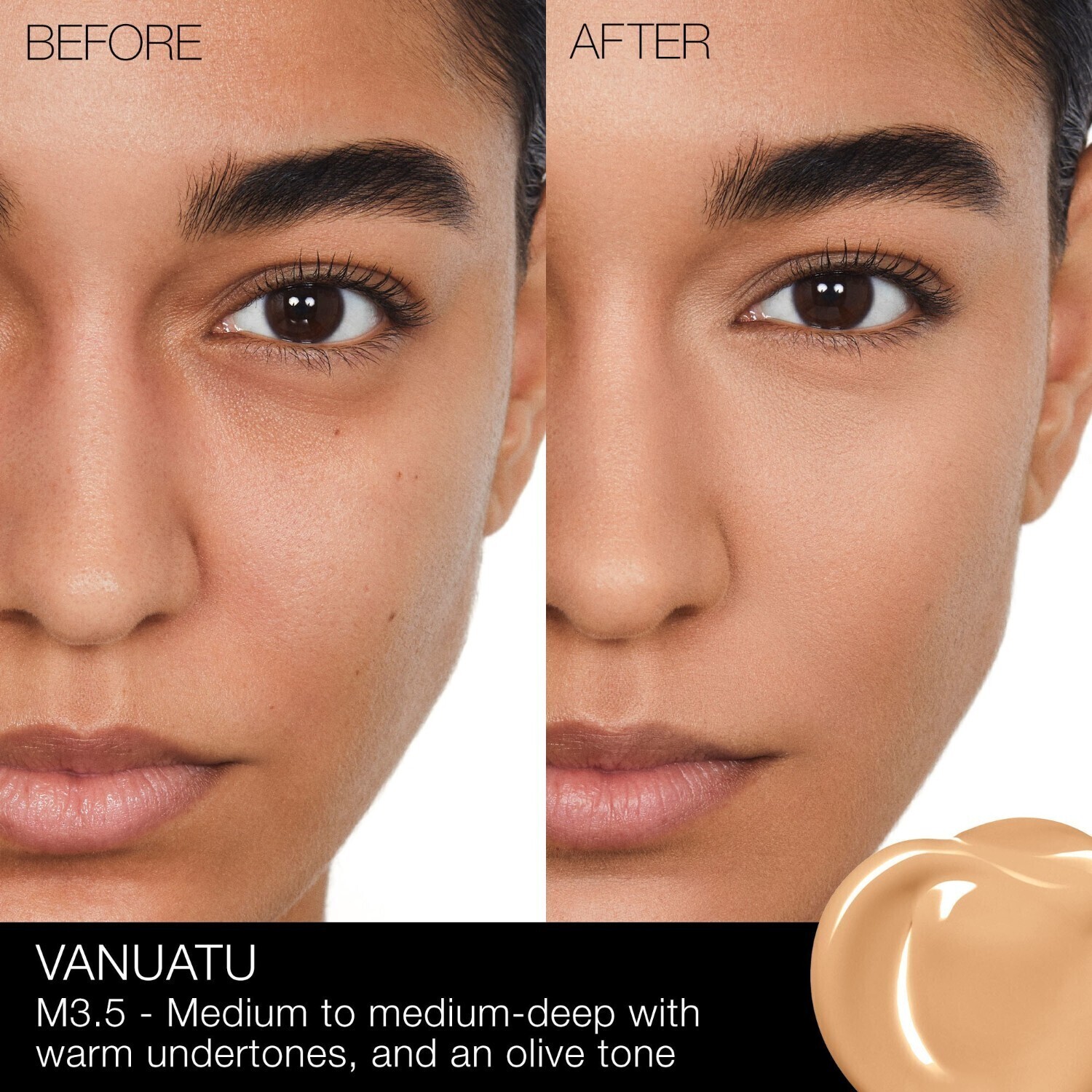 Тональный крем для лица sheer glow collection sheer glow Nars, vanuatu, объем 30 мл — фото 2