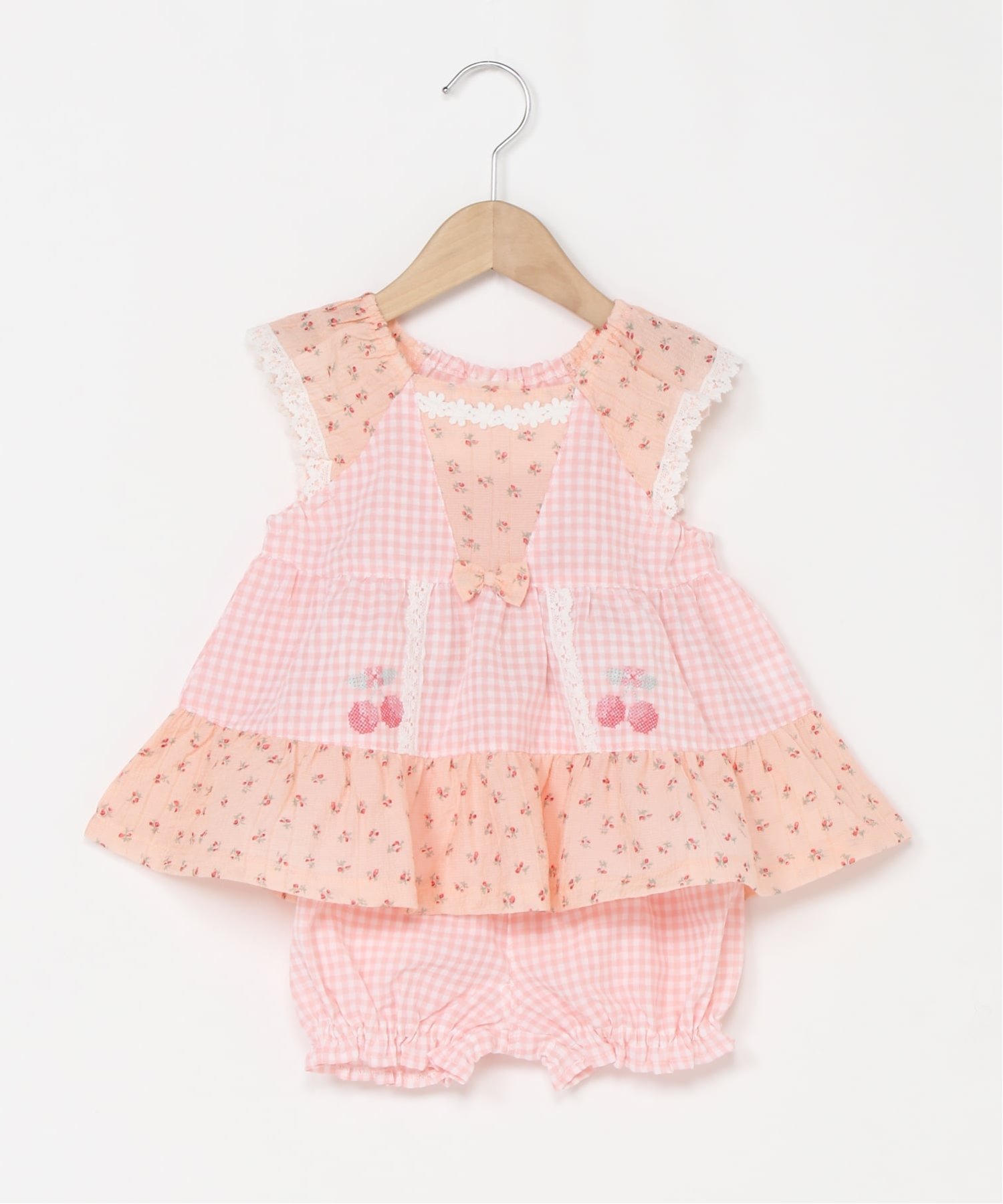 Костюм «Три в молочном стиле» Souris, Pink