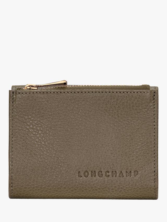 

Кошелек Le Foulonné Compact из натуральной кожи Longchamp, Caper