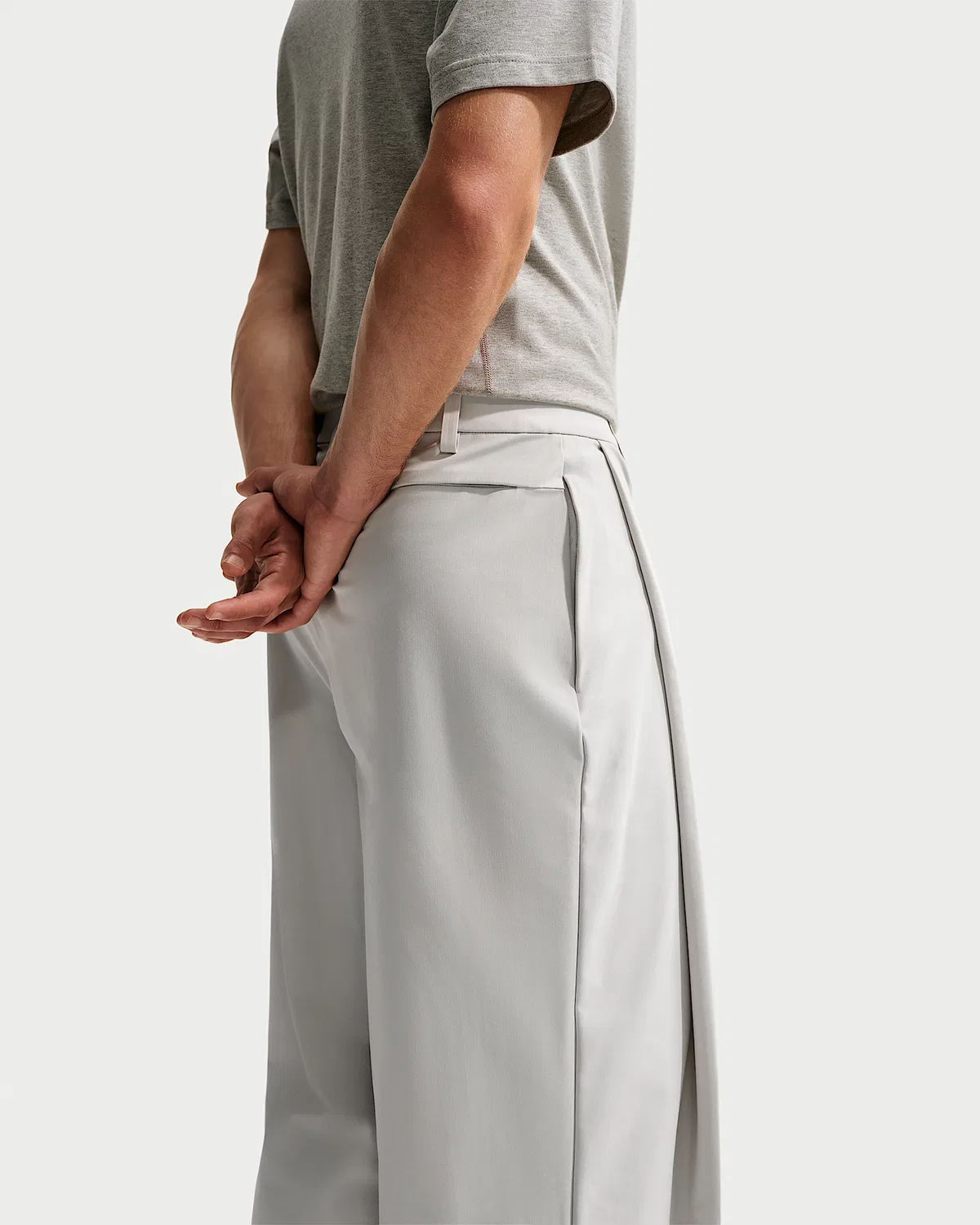 Мужские брюки Nike 24.7 PerfectStretch Dri-FIT UV, Light Bone/Sail/Light Orewood Brown — фото 3