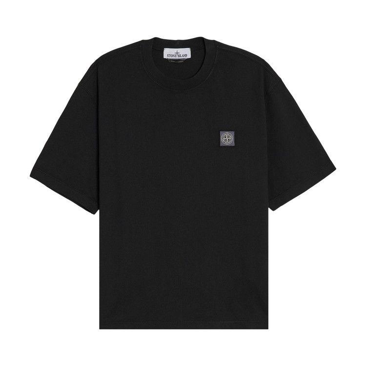 

Футболка Stone Island Combed Organic Cotton T-Shirt, Black
