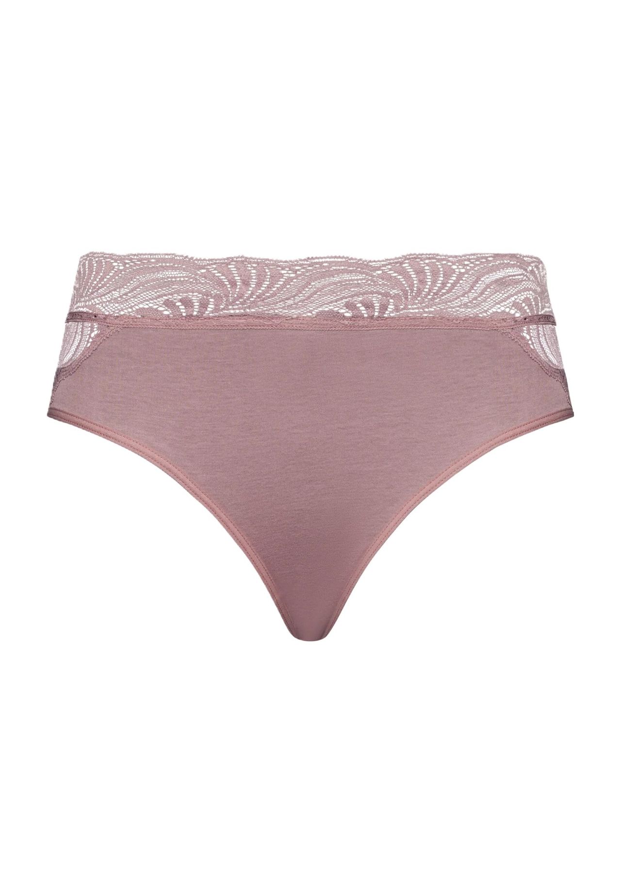 

Трусики миди "Cotton Delight", кружевные, женские HANRO, цвет 2312 Woodrose