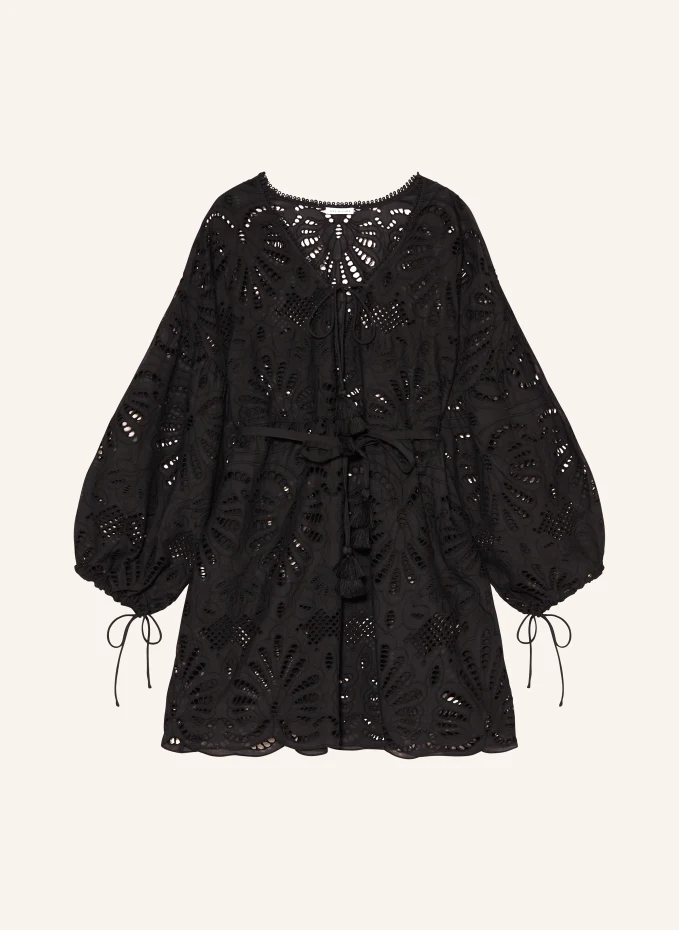 

Туника с кружевом Mrs & Hugs, черный