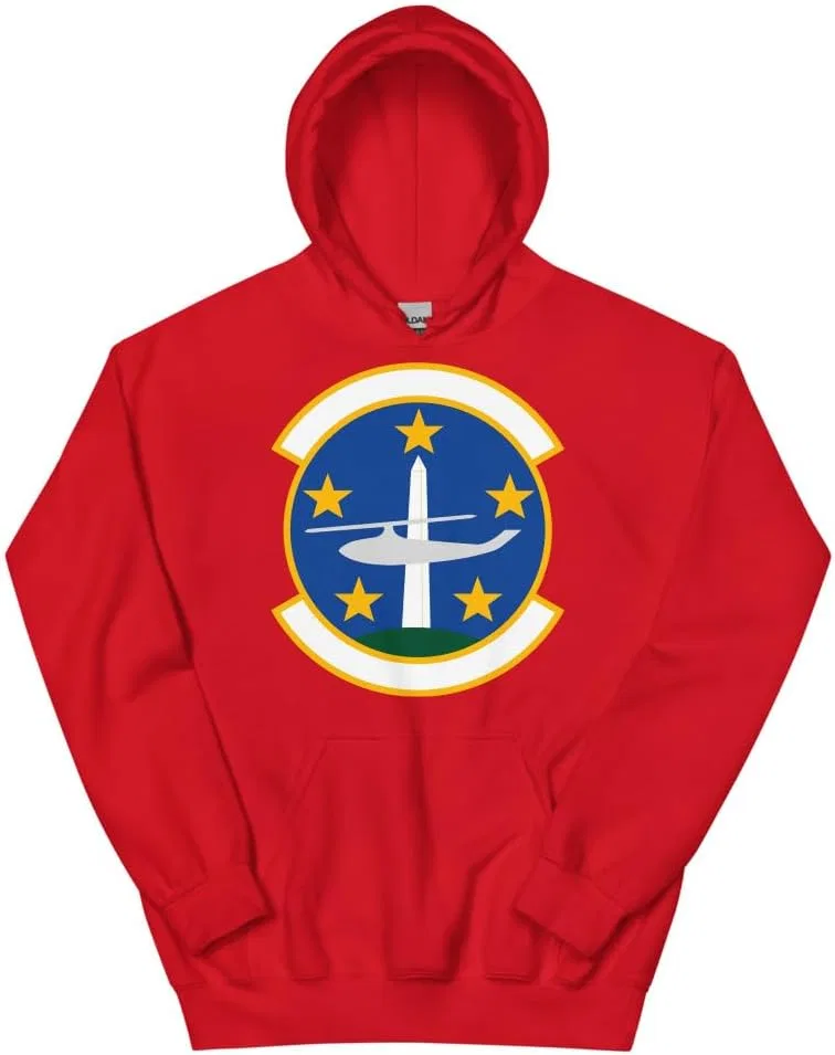 Толстовка Helicopter Squadron (U.S. Air Force) Generic, красный