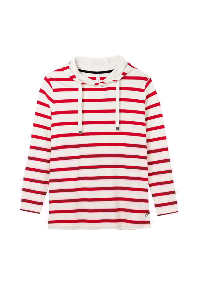 

Рубашка с длинными рукавами и капюшоном Sheego, белый