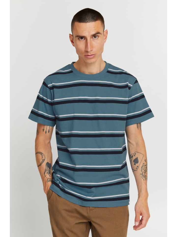 

!SOLID Футболка SDVincent синего цвета, Синий, !SOLID Футболка SDVincent синего цвета