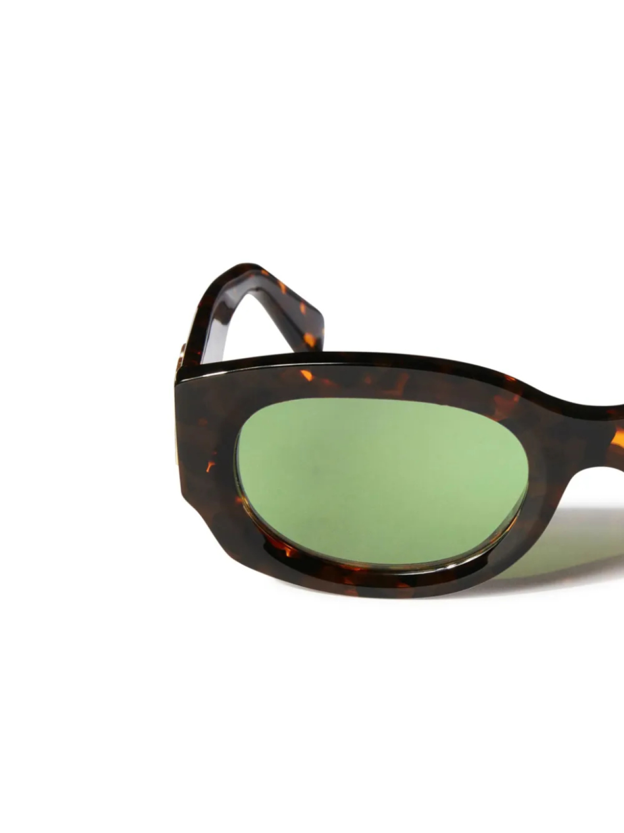 Off-White Eyewear солнцезащитные очки Palmer, коричневый — фото 3