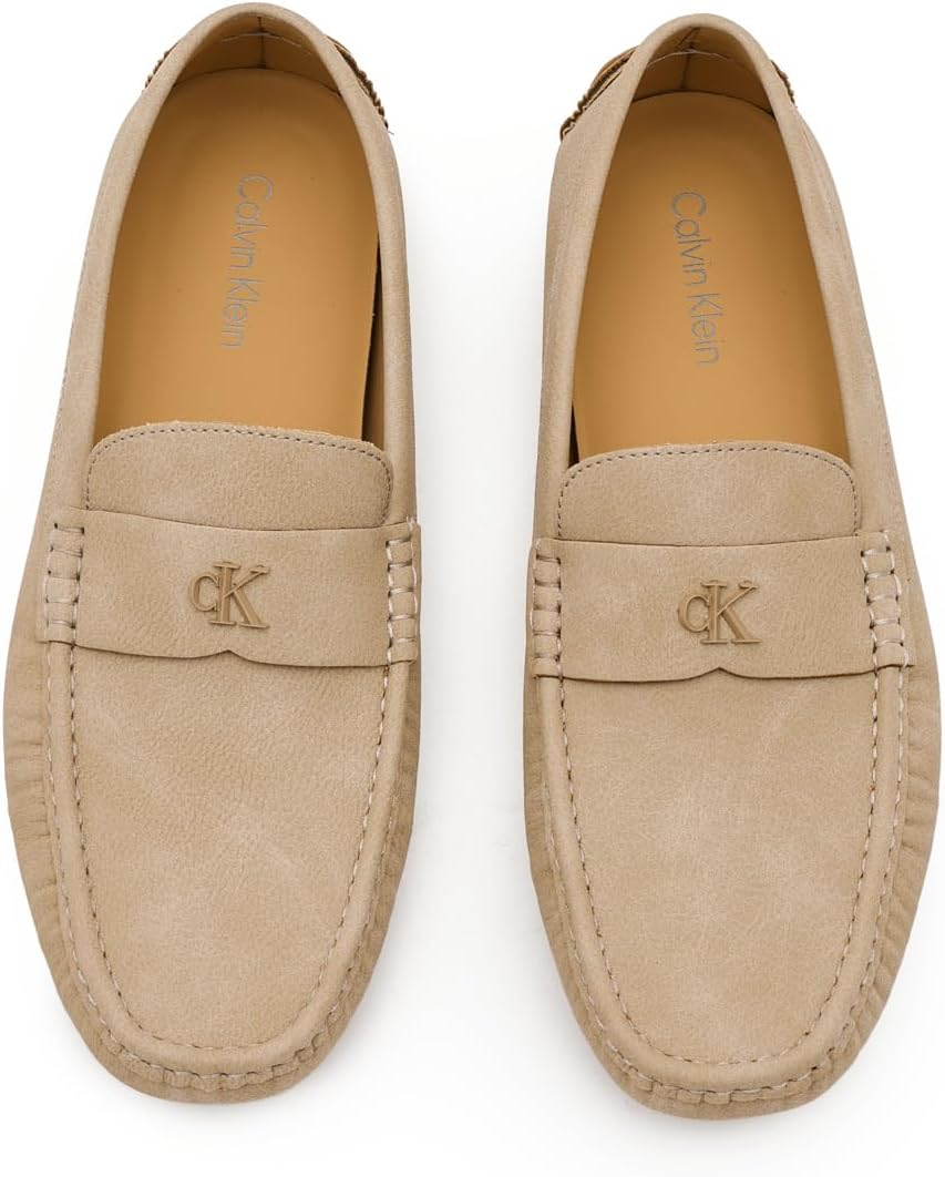 Мужские лоферы Calvin Klein Follman, Taupe — фото 3