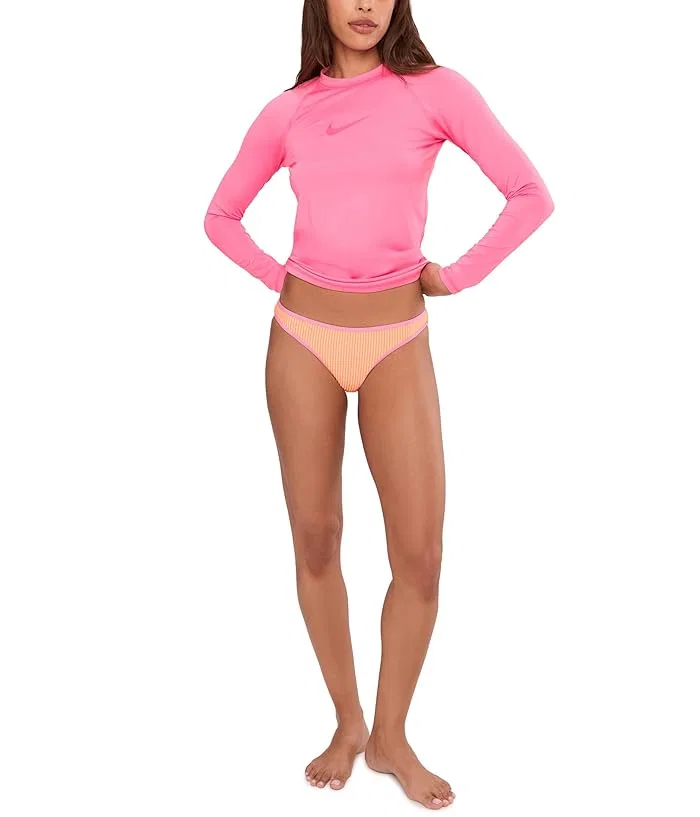 Футболка с длинным рукавом Dri-FIT UV Hydroguard Nike, Pink Glow — фото 2