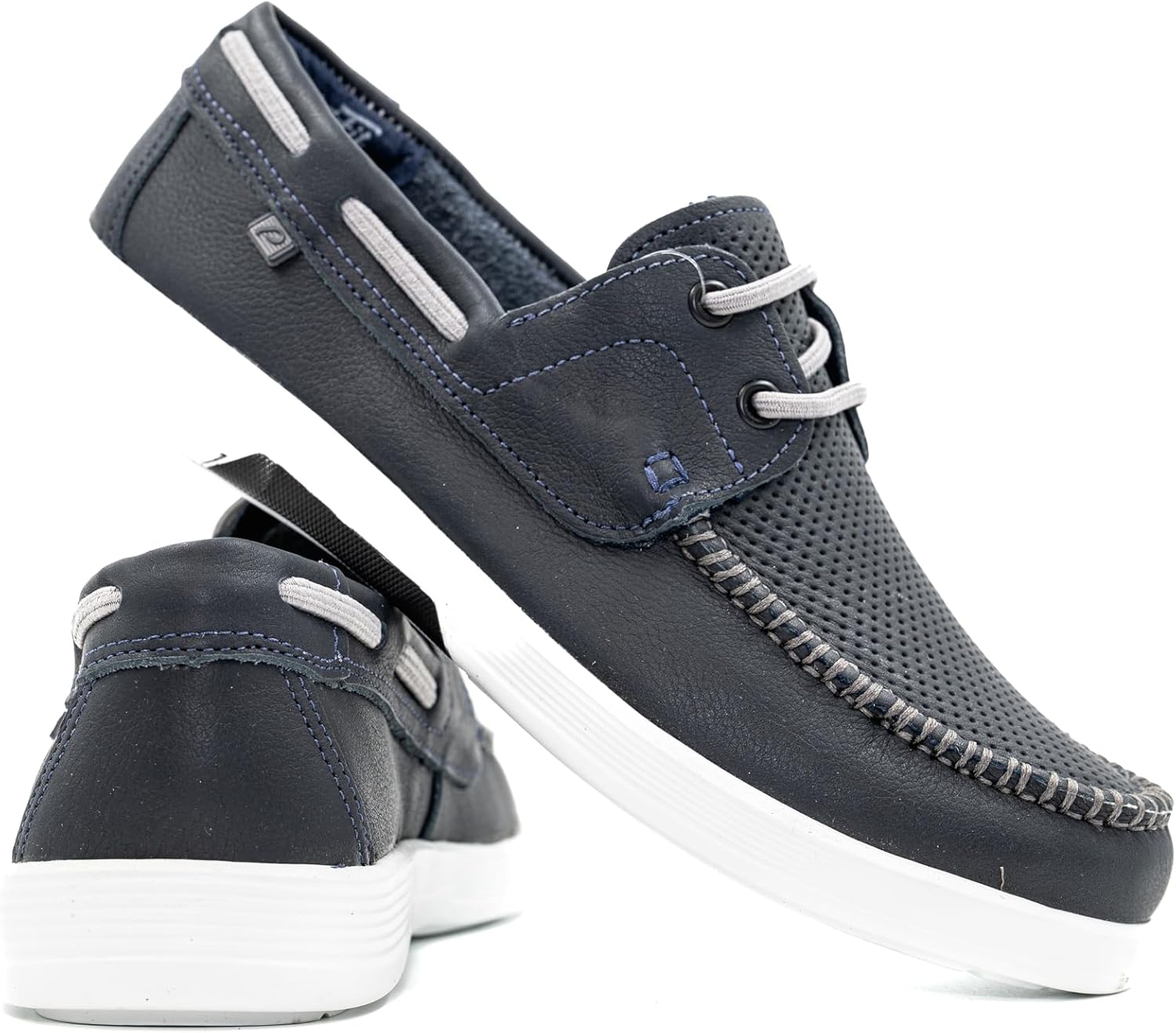 

Мужские повседневные кожаные туфли PEGADA, коричневые перфорированные лоферы с мемори-пеной, удобные мокасины-слипоны для вождения, модель 142302