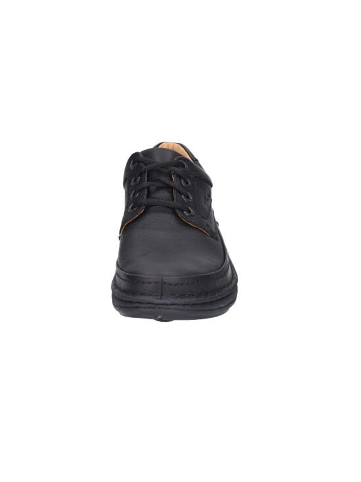 Clarks Спортивные кроссовки на шнуровке черного цвета — фото 4
