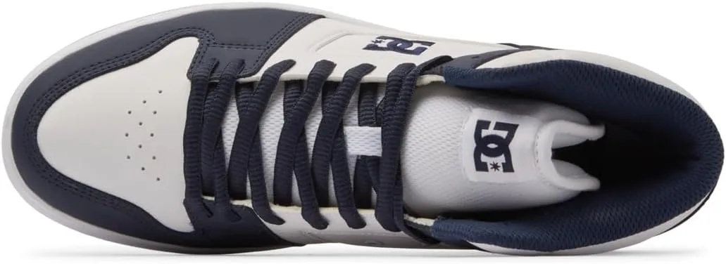 Мужские кроссовки DC Shoes Manteca 4 Hi Trainers, белый/темно-синий — фото 4