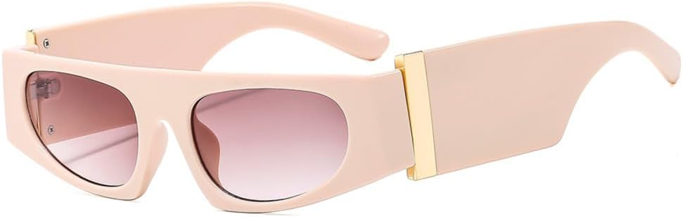 

Ретро-солнцезащитные очки «кошачий глаз» для женщин с градиентным переходом цвета, широкие дужки; панк-солнцезащитные очки с защитой от УФ-излучения UV400 для мужчин VFDHN, 5