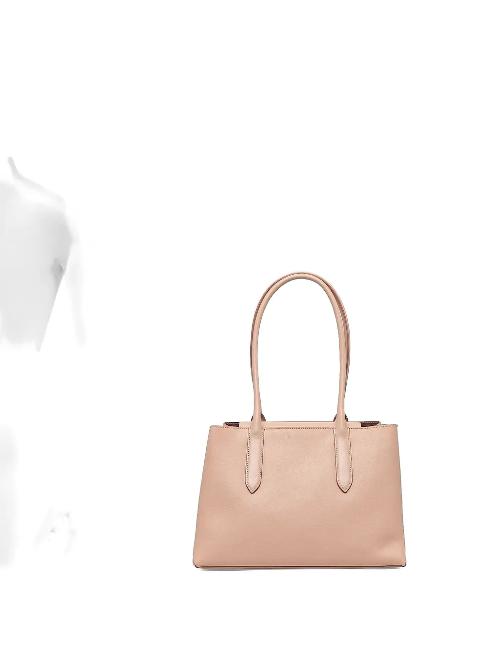 

Кожаная сумка-тоут с верхней ручкой Furla, розовый