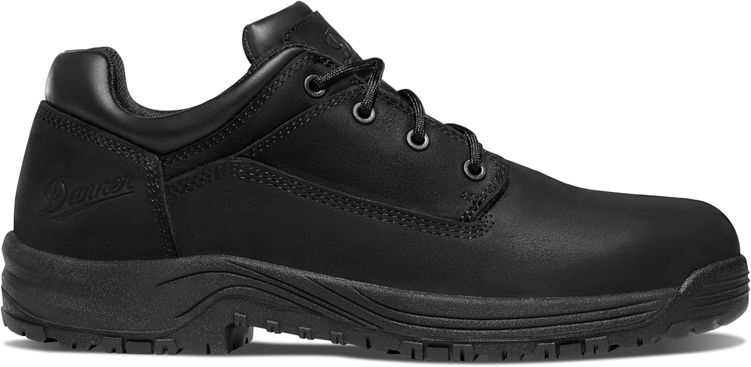 Мужские ботинки Danner с алюминиевым носком, 8 см, низкие - верх из кожи полного зерна, с защитным носком, комфортной амортизацией и подошвой с протектором, черный — фото 2