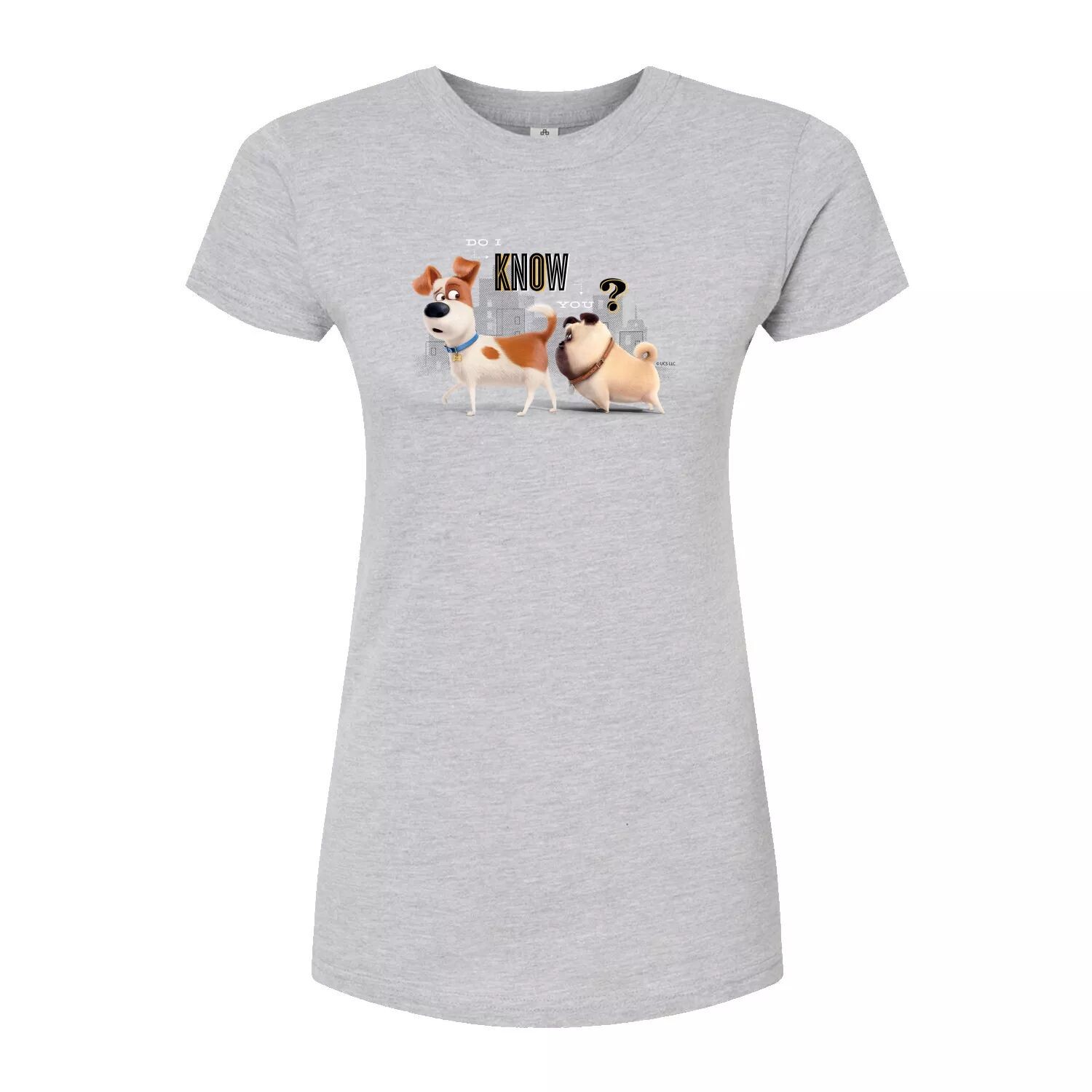 

Футболка с рисунком Juniors' Secret Life of Pets Licensed Character, серый