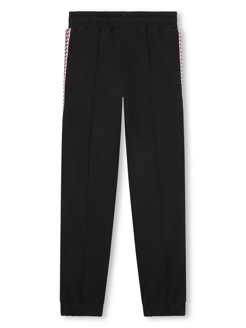 Спортивные брюки с вышитым логотипом Lanvin Enfant, черный — фото 2