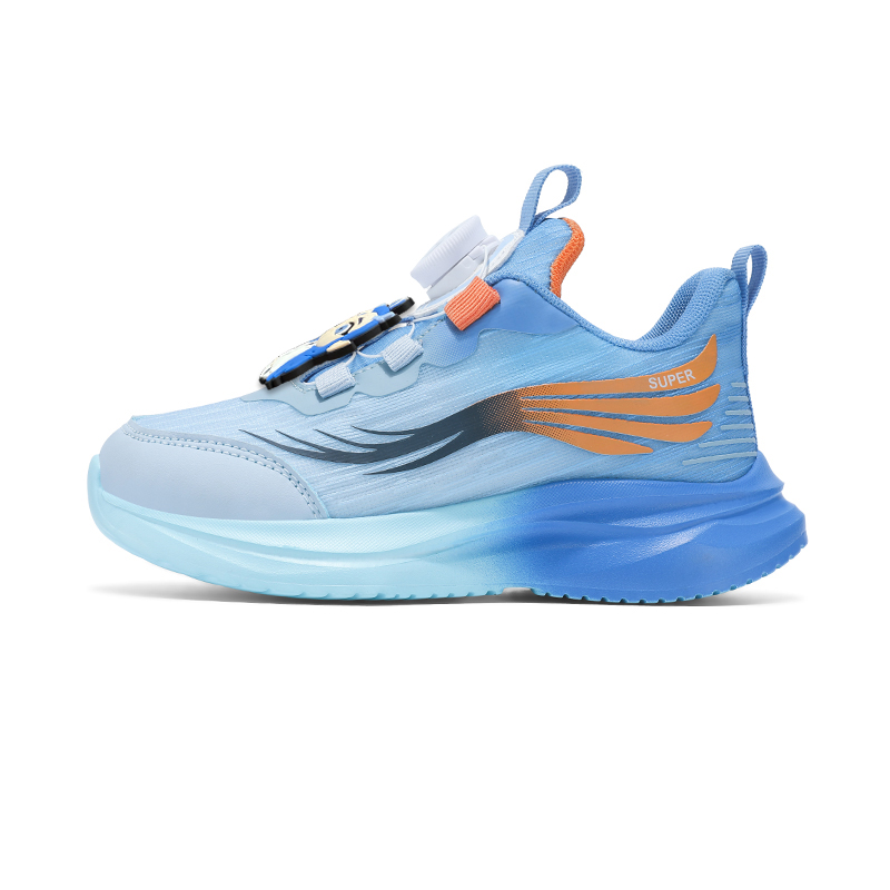 

Нескользящие, износостойкие, дышащие низкие детские кроссовки для повседневной носки SHIBU, синий