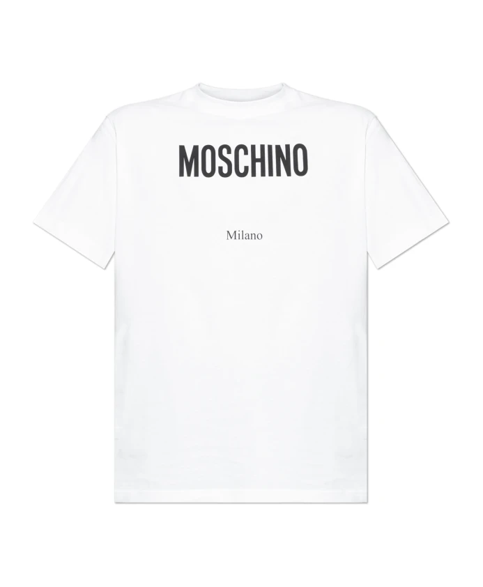 

Футболка с логотипом Moschino, белый