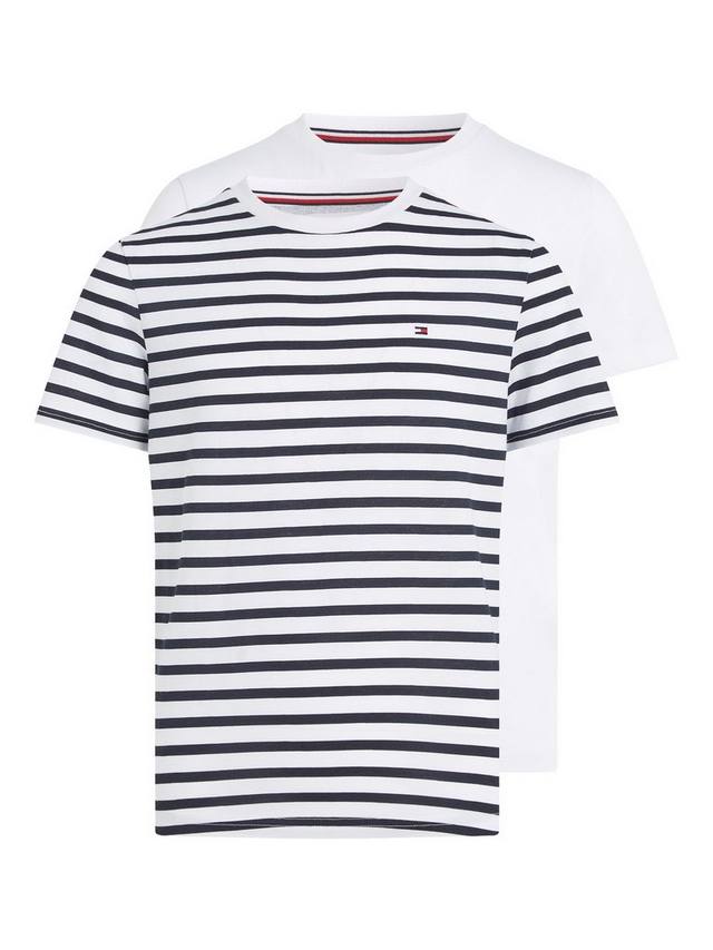 Детская хлопковая футболка Tommy Hilfiger, Pack of 2, Multi — фото 4