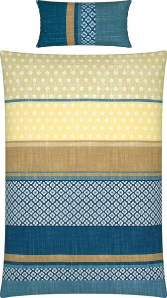 

Комплект постельного белья REDBEST 208278 2-teilig, 135x1x200 см цвет blau-beige