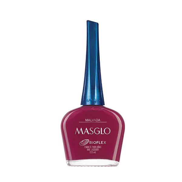 

Максимальная стойкость эмали Esmalte De Uñas Masglo, цвет malvada