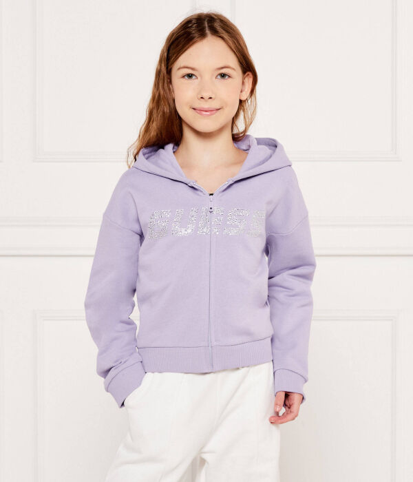 

Свитер Regular fit Guess Active, лавандовый