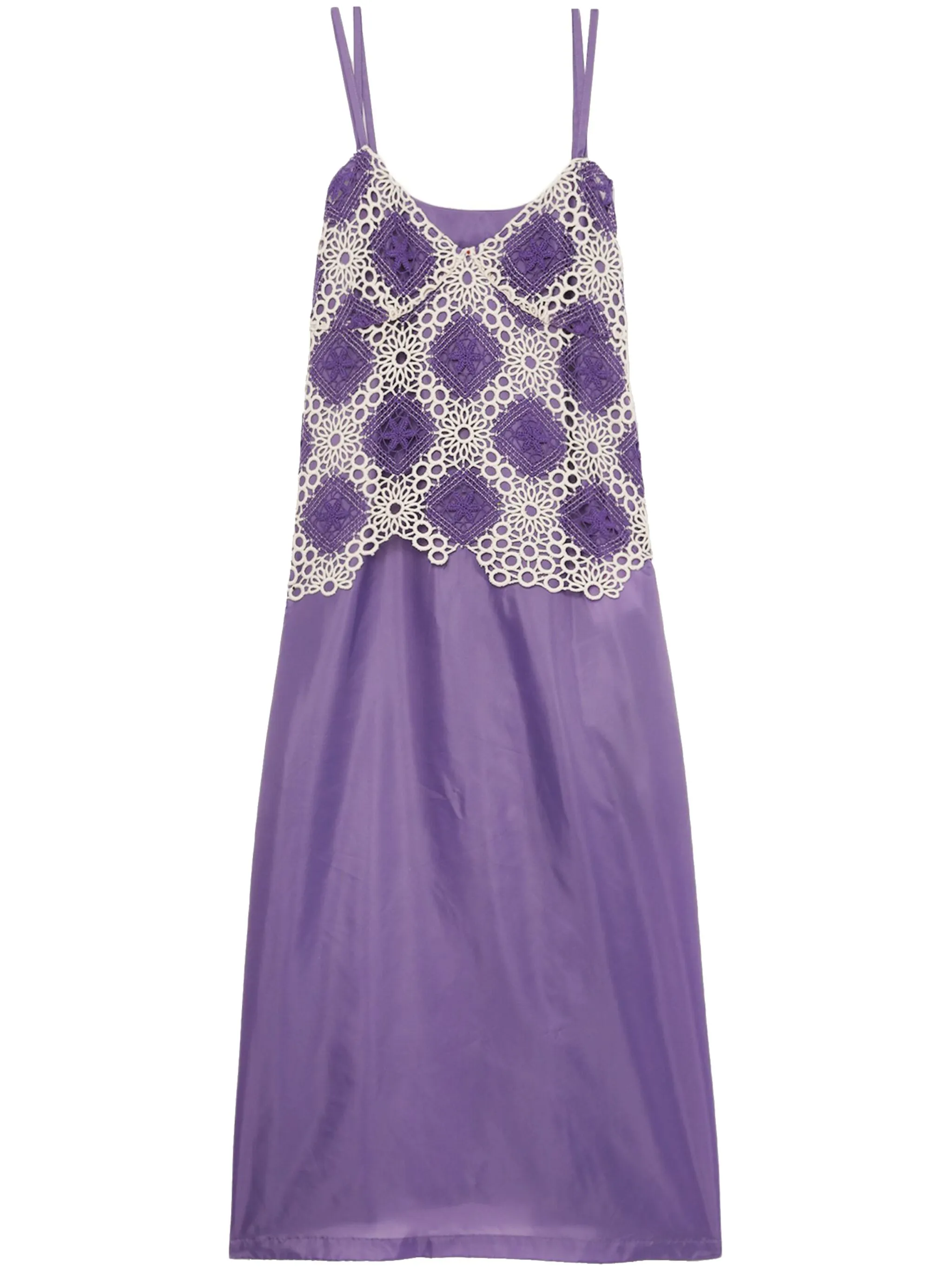 

Многослойное платье из атласа Comme Des Garçons Comme Des Garçons, фиолетовый