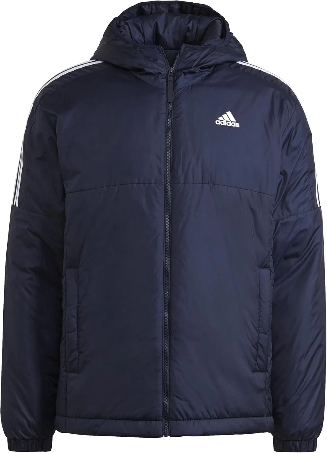 Куртка утепленная с капюшоном adidas, Ink