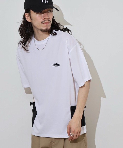 

Футболка с коротким рукавом, с карманом, из нейлона FUNALIVE, белый