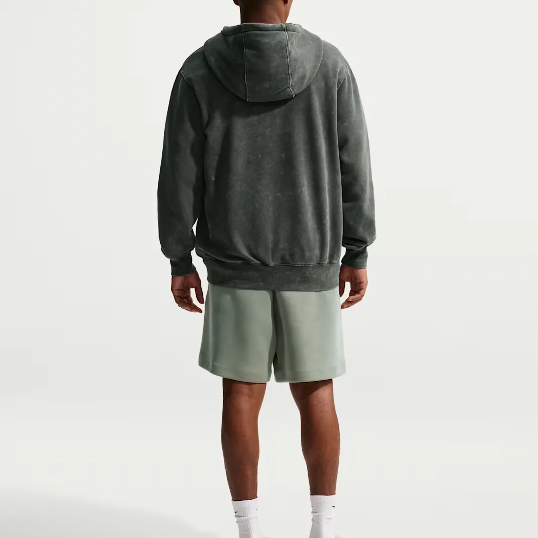 Nike Толстовка с капюшоном Club мужская, цвет charcoal gray — фото 4