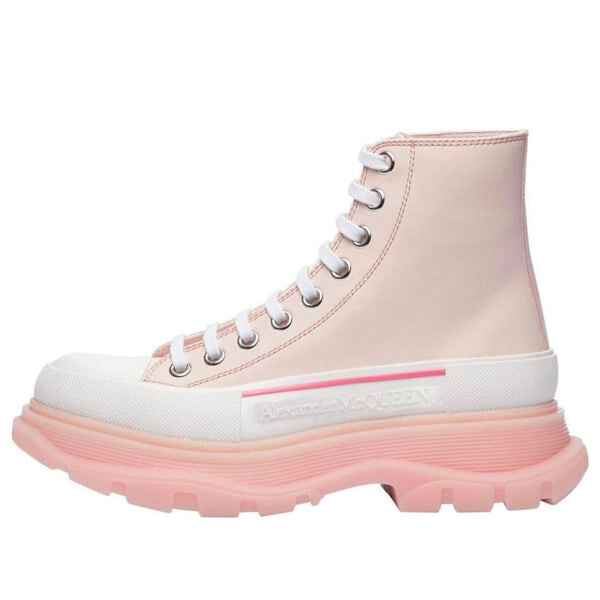 Кроссовки tread slick boots 'pink white' Alexander Mcqueen, розовый