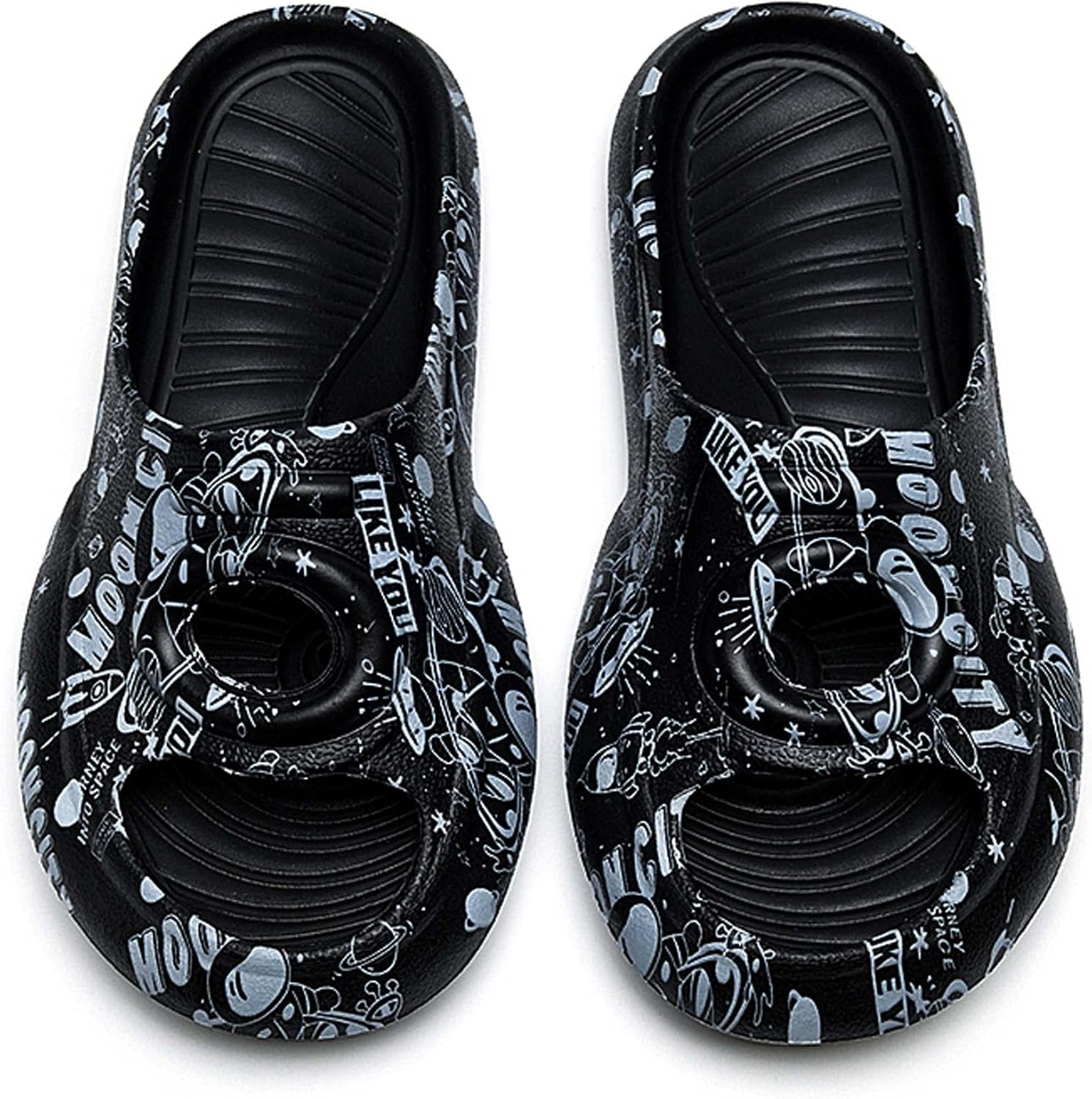 

Мужские летние шлепанцы сандалии спортивные повседневные Generic, черный