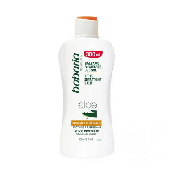 

Успокаивающий бальзам для тела Bálsamo After Sun Babaria, 300 ml
