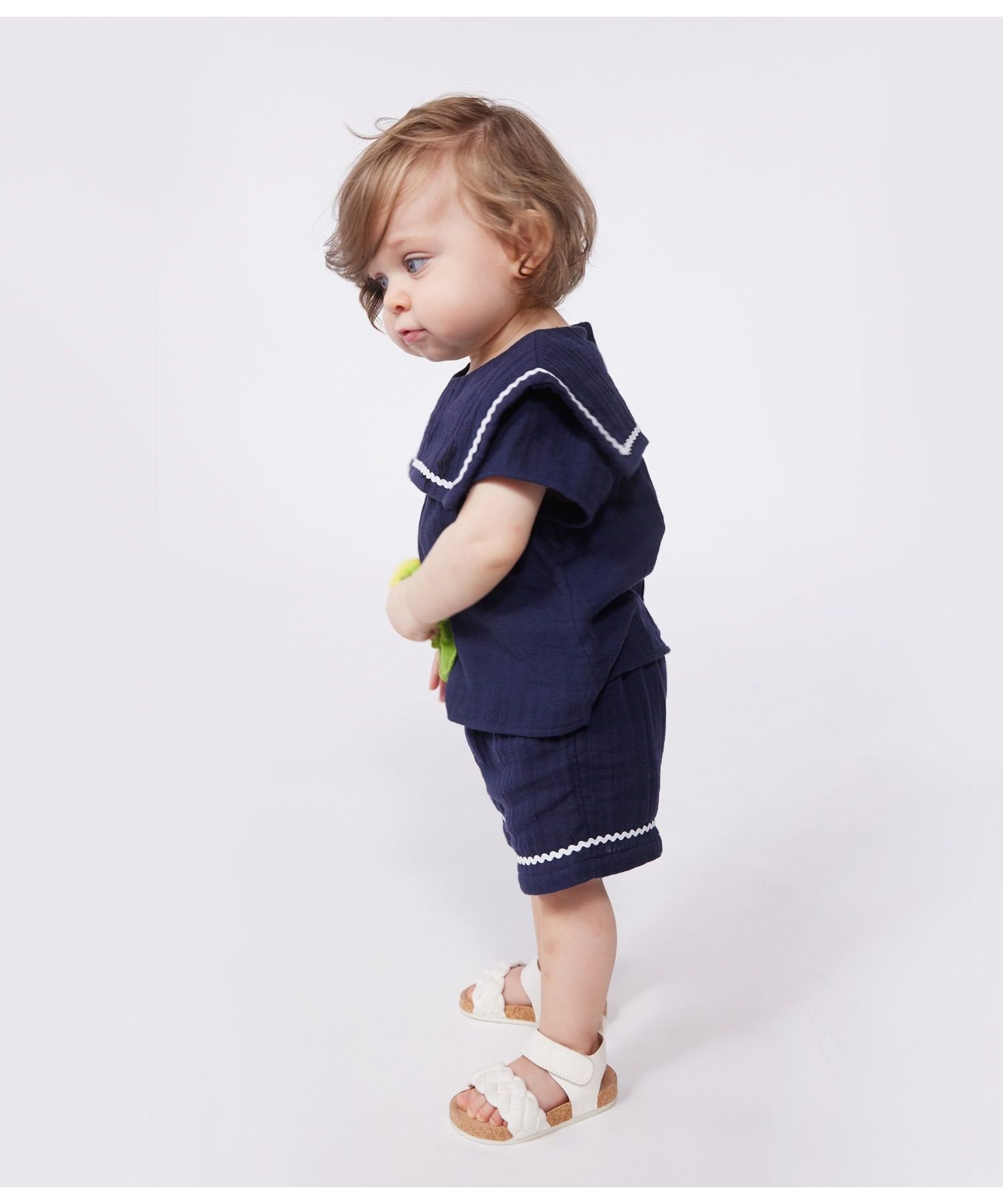 Детский комплект из 2 предметов PETIT BATEAU, Navy — фото 2