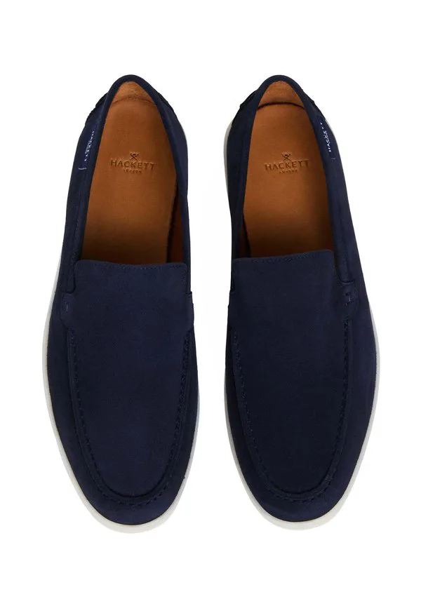 Мокасины-Лоферы мартина Hackett London, Marine Blue — фото 3