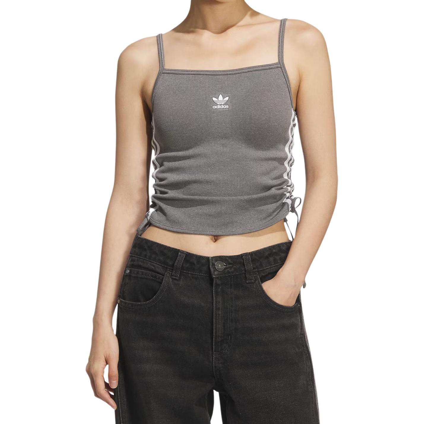 Женские топы Sport Adidas Originals, серый — фото 3