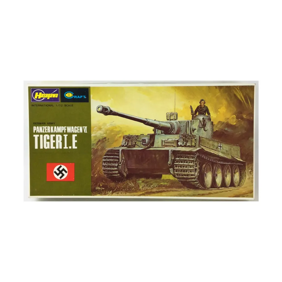 

Panzerkampfwagen VI Tiger I.E., WWII Tank Miniatures (1:72) (Hasegawa)