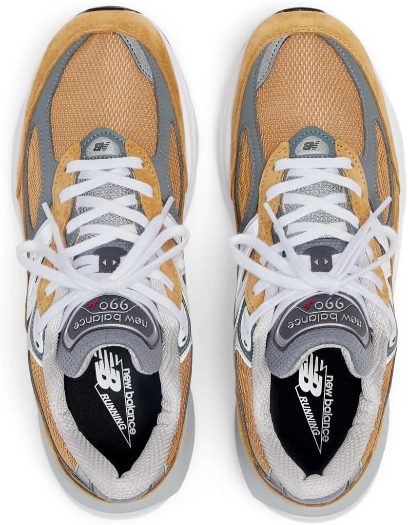 Кроссовки New Balance Unisex Made in USA 990 V6, серый — фото 2