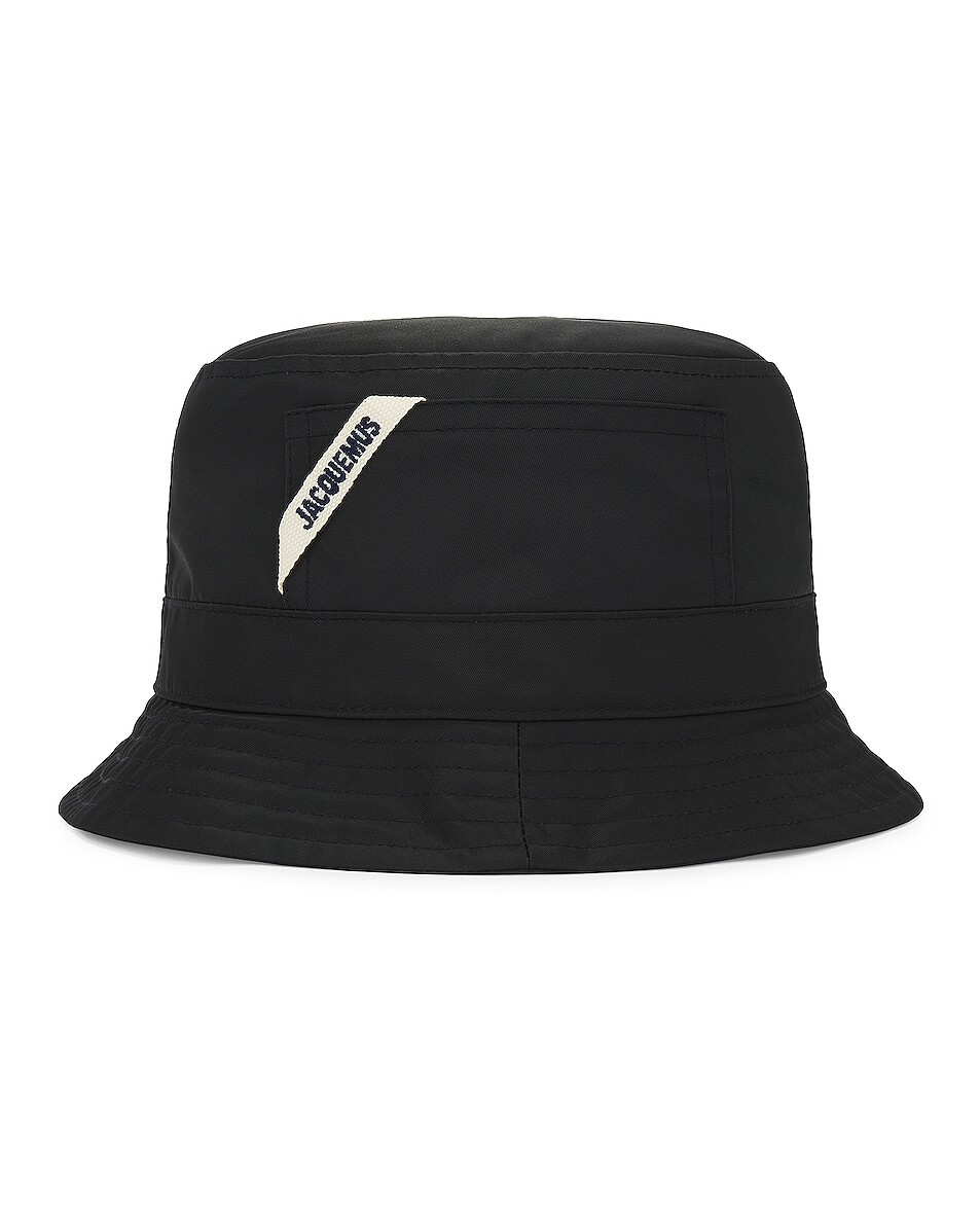 

Шляпа Le Bob Ovalie Jacquemus, черный