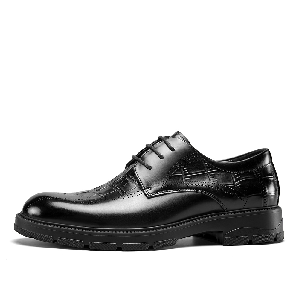 

Туфли мужские низкие, кофейные YEARCON, Black