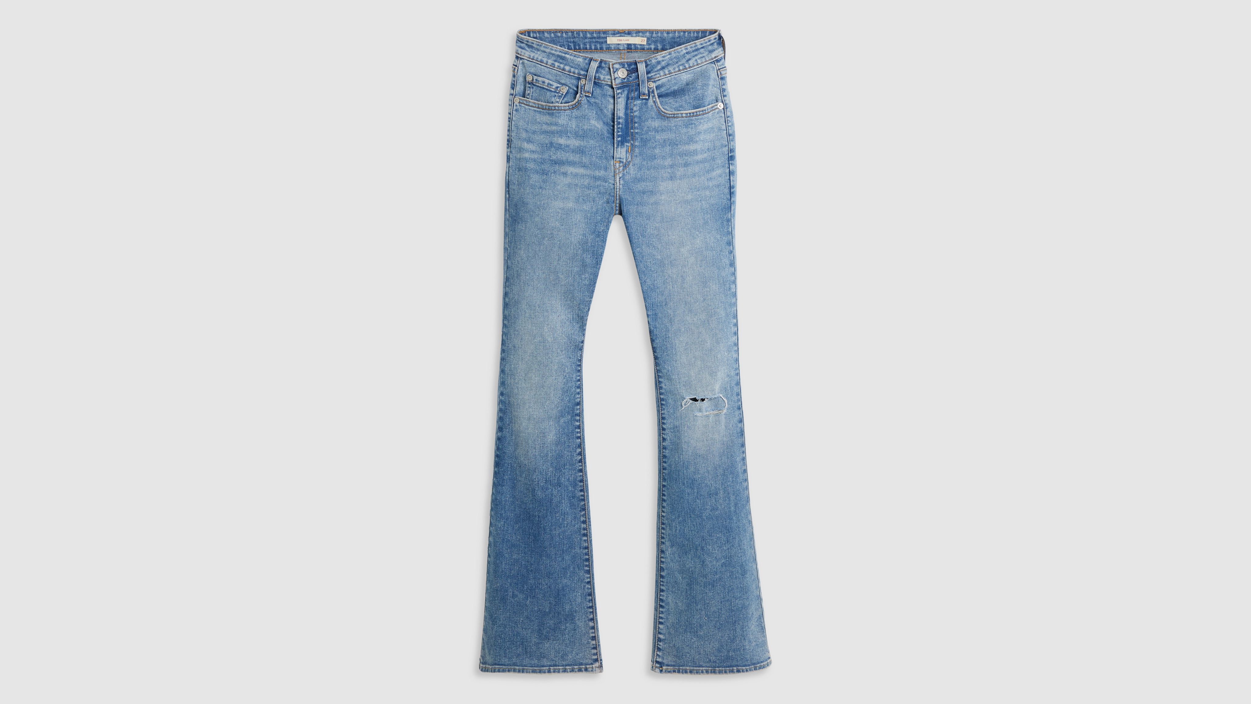 726 Расклешенные женские джинсы с высокой посадкой Levi's, цвет Random Sent - Medium Wash — фото 2