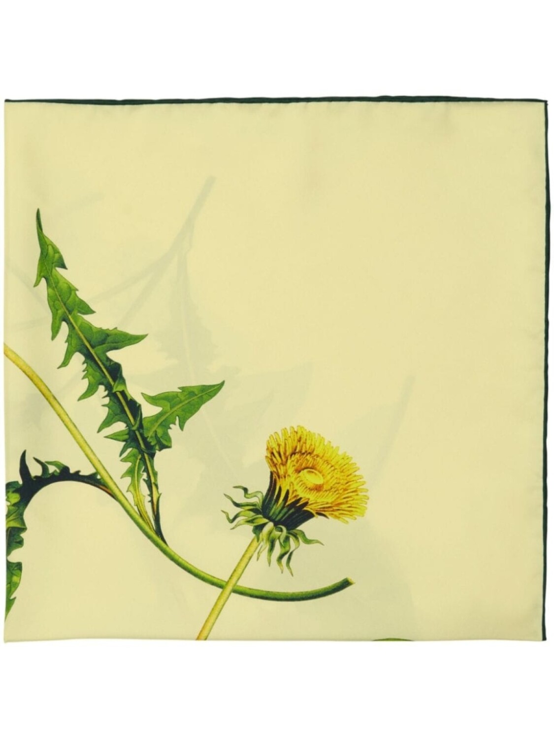 

Burberry шарф Dandelion с цветочным принтом, желтый