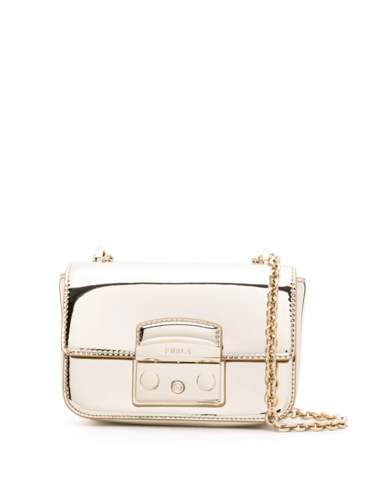 

Furla мини-сумка Metropolis, золотой