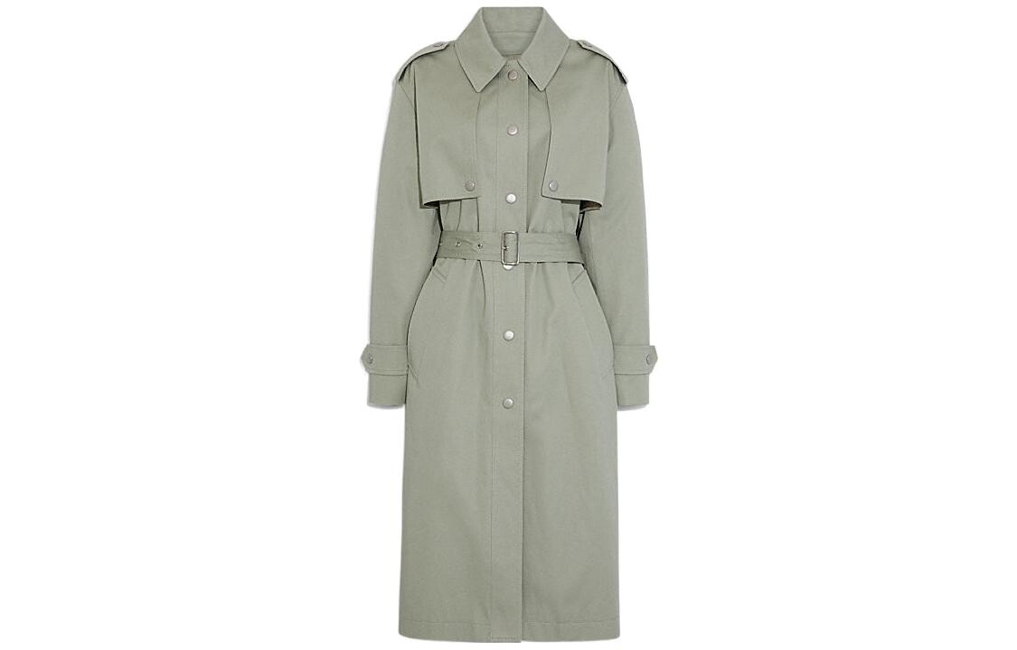 

Женский тренч COACH, цвет Light Green