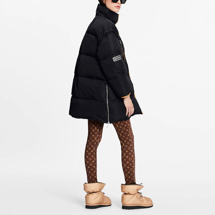 Новые квартальные продукты LV Down Jacket Women's Black Louis Vuitton — фото 2