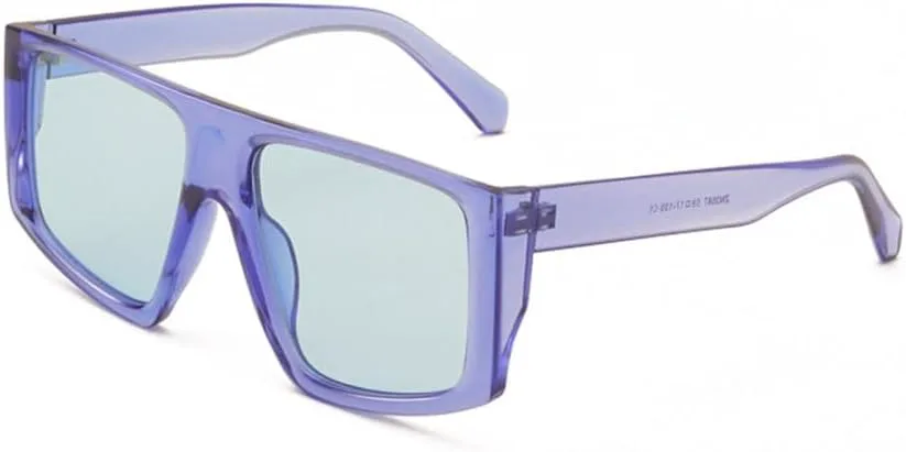 

Женские солнцезащитные очки большого размера 2027 года, винтажные ветрозащитные очки с градиентным переходом, мужские солнцезащитные очки желто-синего цвета MTZJH, C4