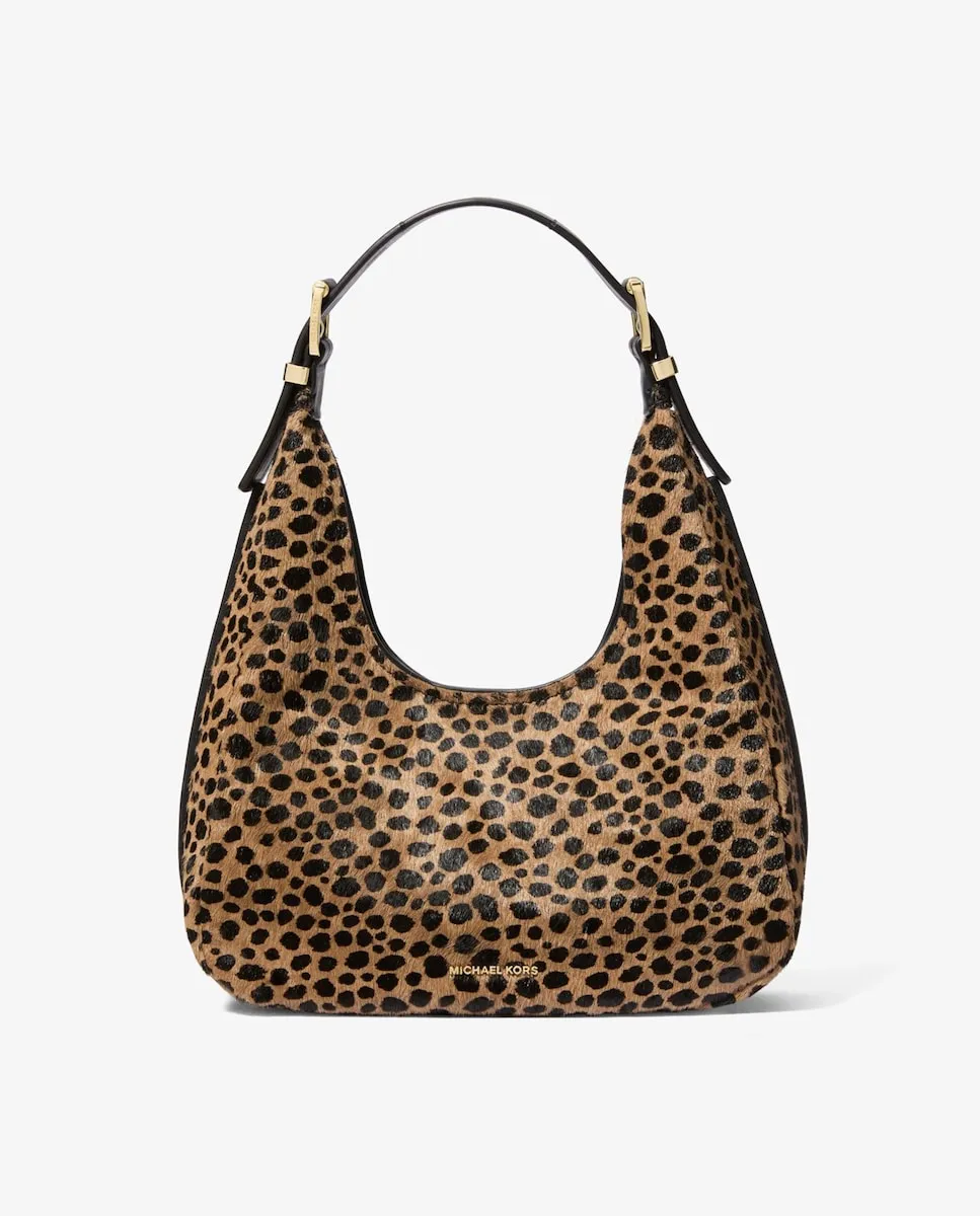

Сумка через плечо Nolita из меха с принтом Michael Michael Kors, коричневый
