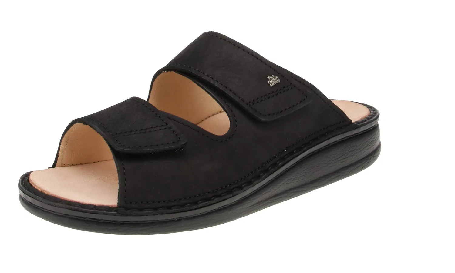 Тапочки с ремешками Finn Comfort, черный