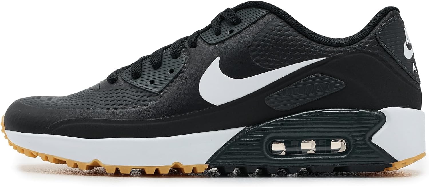 Мужские кроссовки Nike Air Max 90 G, белый/черный — фото 4